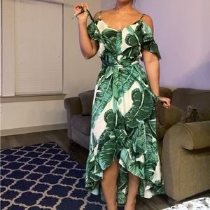 Summer Vacation Hawaii Palm Tree Dress